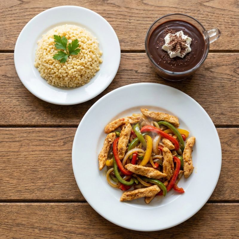 Tavuk yemeği menüsü